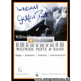 Autogramm Musik | Wilfried PEETZ | 1990er (Portrait SW)