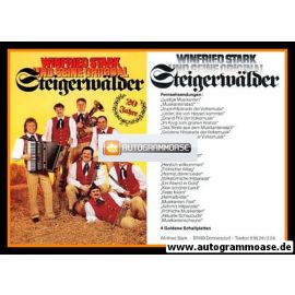 AK Volksmusik | Winfried Stark + STEIGERWÄLDER | 1990er (Portrait Color 20 Jahre)