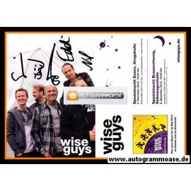 Autogramme Pop | WISE GUYS | 2012 "Zwei Welten"