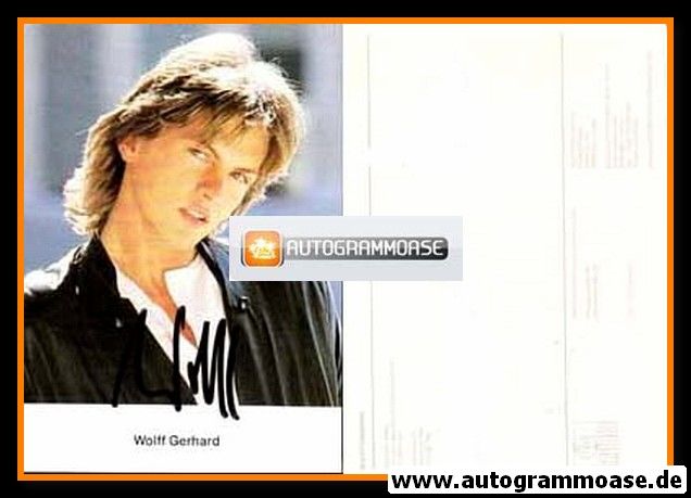 Autogramm Schlager | Wolff GERHARD | 1985 "Nie Mehr Allein"