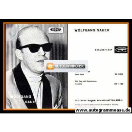Autogramm Schlager | Wolfgang SAUER | 1971 "Ein Tag Voll Happiness" (Portrait SW Vogue)