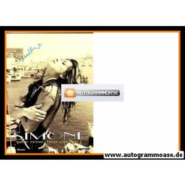Autogramm Schlager | SIMONE | 1994 "Gute Reise Bon Voyage" (Portrait SW Sony)