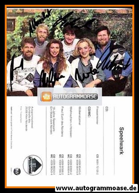 Autogramme Mundart | SPEELWARK | 1990 "Freesenkinner" (EastWest)