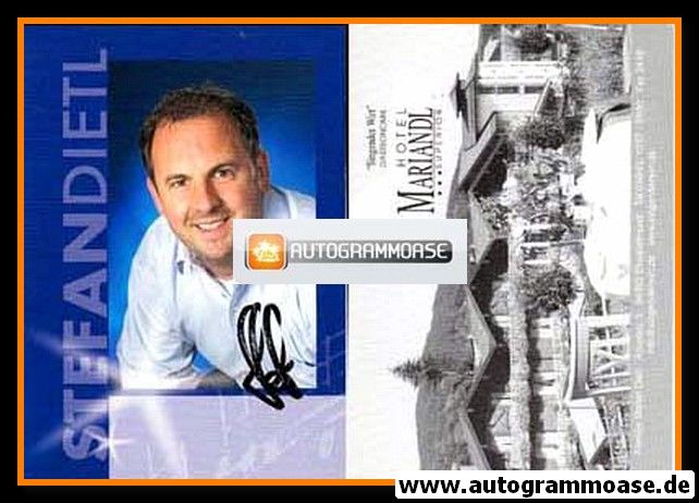 Autogramm Schlager | Stefan DIETL | 2000er (Portrait Color)