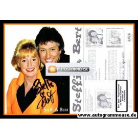 Autogramme Schlager | STEFFI & BERT | 2004 "Küsse Nie Mit Offenen Augen"
