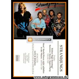 Autogramme NDW | STRANDJUNGS | 1988 "Licht & Schatten"