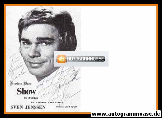 Autogramm Schlager | Sven JENSSEN | 1960er (Portrait SW)