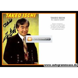 Autogramm Volksmusik | Takeo ISCHI | 1984 "Der Jodelcasanova" (Portrait Color)