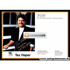 Autogramm Schlager | Tex HAPER | 1980er "Träumen"