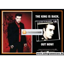 Autogramm Rock | THE KING | 2000 "Return To Splendor"