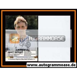 Autogramm Fussball | Blau-Weiss 90 Berlin | 1985 | Thomas AHLGRIMM (Fehldruck)