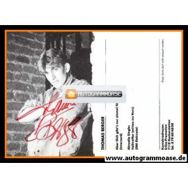 Autogramm Schlager | Thomas BERGER | 1985 "Volltreffer"