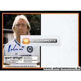 Autogramm Fussball | Blau-Weiss 90 Berlin | 1985 | Norbert BEBENSEE