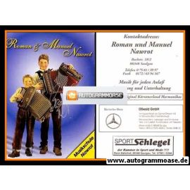 Autogramm Instrumental (Harmonika) | Roman NAWROT | 1990er (Portrait Color)