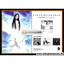 Autogramm Klassik | Sarah BRIGHTMAN | 2000 "La Luna" (Portrait Color EW)