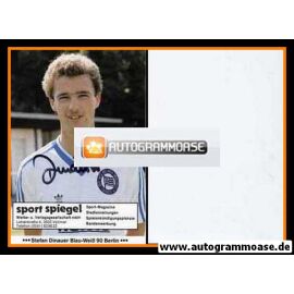Autogramm Fussball | Blau-Weiss 90 Berlin | 1985 | Stefan DINAUER