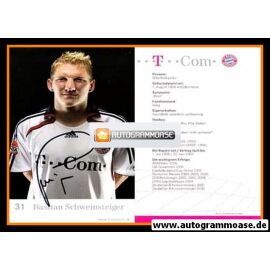 Autogramm Fussball | FC Bayern München | 2006 | Bastian SCHWEINSTEIGER