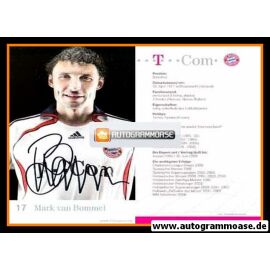 Autogramm Fussball | FC Bayern München | 2006 | Mark VAN BOMMEL