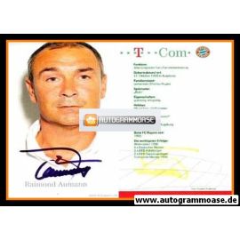 Autogramm Fussball | FC Bayern München | 2006 | Raimond AUMANN