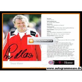 Autogramm Fussball | FC Bayern München | 2007 | Sepp MAIER