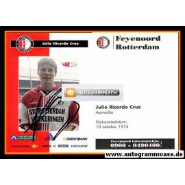 Autogramm Fussball | Feyenoord Rotterdam | 1997 | Julio Ricardo CRUZ