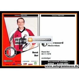 Autogramm Fussball | Feyenoord Rotterdam | 1998 | Rene BOT