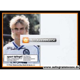 Autogramm Fussball | Blau-Weiss 90 Berlin | 1985 | Peter SATERNUS