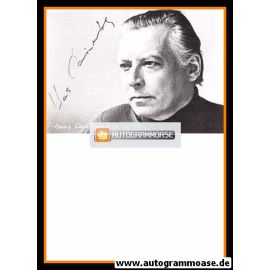 Autogramm Schauspieler | Hans CANINENBERG | 1980er (Portrait SW) 