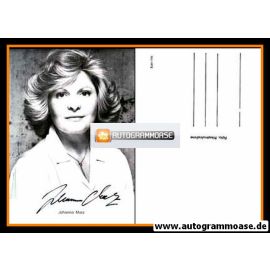 Autogramm Schauspieler | Johanna MATZ | 1980er (Portrait SW)