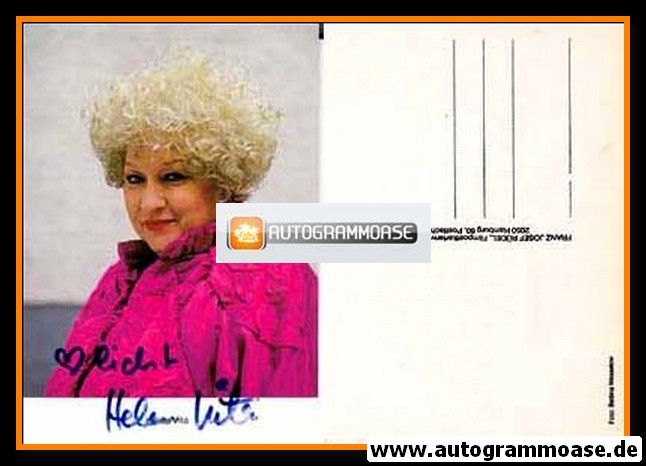 Autogramm Schauspieler | Helen VITA | 1980er (Portrait Color Rüdel) Wesselow