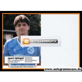 Autogramm Fussball | Blau-Weiss 90 Berlin | 1986 | Jörg GAEDKE
