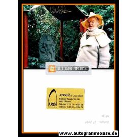 Autogramm Schauspieler | O. W. FISCHER | 2000er Foto (Portrait Color Statue)