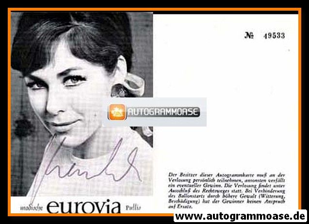 Autogramm Schauspieler | Marianne KOCH | 1960er (Portrait SW Eurovia)
