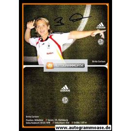 Autogramm Fussball (D) | DFB | 2008 Adidas | Britta CARLSON