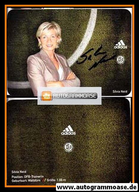 Autogramm Fussball (D) | DFB | 2008 Adidas | Silvia NEID