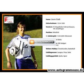 Autogramm Fussball (D) | WFV | 2000er | Laura GRAB