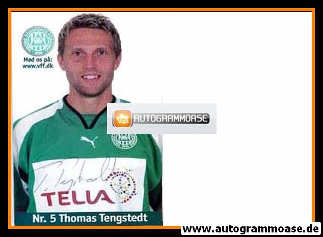 Autogrammkarte Fussball | Viborg FF | 2002 | Thomas TENGSTEDT