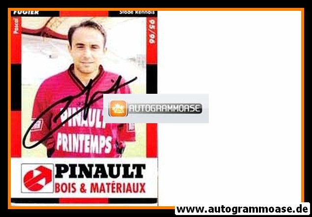 Autogramm Fussball | Stade Rennes | 1995 | Pascal FUGIER