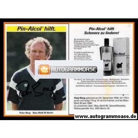 Autogramm Fussball | Blau-Weiss 90 Berlin | 1988 | Peter BERG