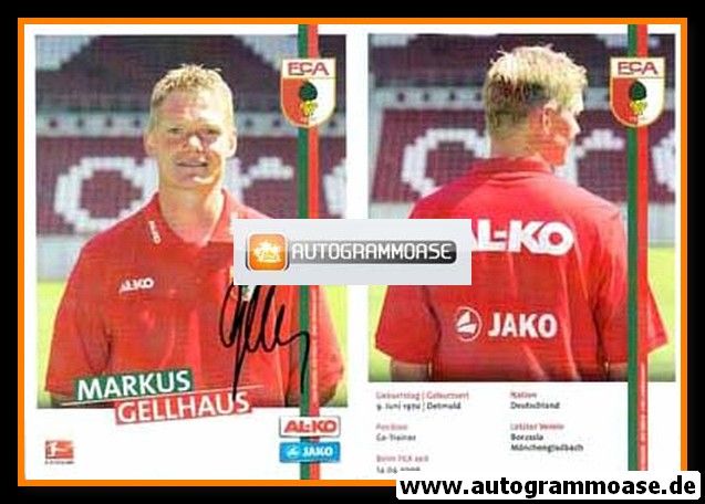 Autogramm Fussball | FC Augsburg | 2011 | Markus GELLHAUS