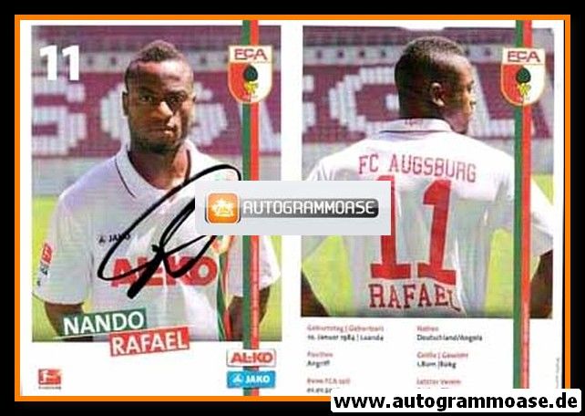 Autogramm Fussball | FC Augsburg | 2011 | Nando RAFAEL