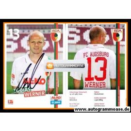 Autogramm Fussball | FC Augsburg | 2011 | Tobias WERNER