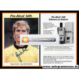 Autogramm Fussball | Blau-Weiss 90 Berlin | 1988 | Holger GEHRKE