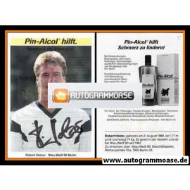 Autogramm Fussball | Blau-Weiss 90 Berlin | 1988 | Robert HOLZER
