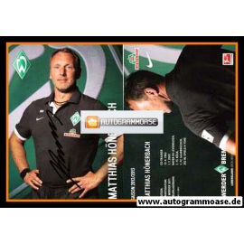Autogramm Fussball | SV Werder Bremen | 2012 | Matthias HÖNERBACH