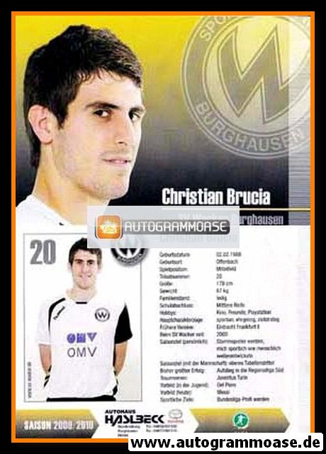 AK Fussball | SV Wacker Burghausen | 2009 | Christian BRUCIA