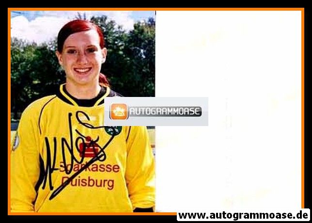 Autogramm Fussball (D) | FCR 2001 Duisburg | 2005 Foto | Kathrin LÄNGERT (gelb)