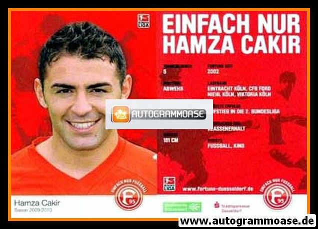 AK Fussball | Fortuna Düsseldorf | 2009 | Hamza CAKIR