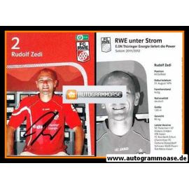Autogramm Fussball | FC Rot-Weiss Erfurt | 2011 | Rudolf ZEDI
