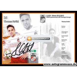 Autogramm Fussball | FC Rot-Weiss Erfurt | 2012 | Thomas STRÖHL